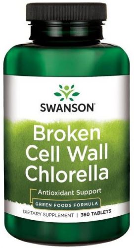 Swanson Chlorella 500 Mg 360 T Oczyszczanie