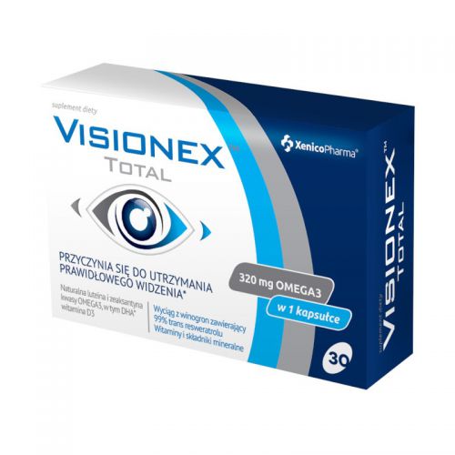 Xenicopharma Visionex Total 30 k poprawia wzrok