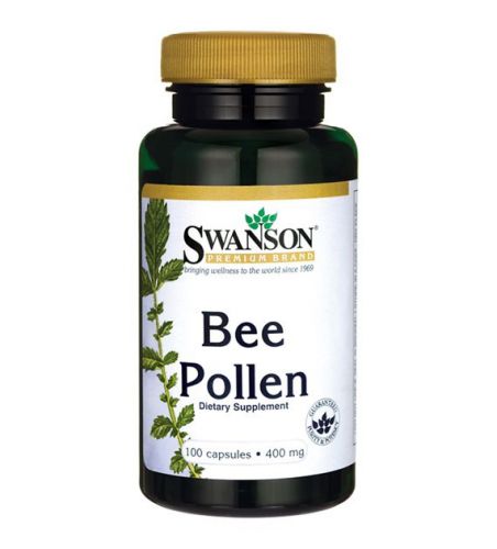 Swanson Bee Pollen Pyłek Pszczeli 400 Mg 100 K