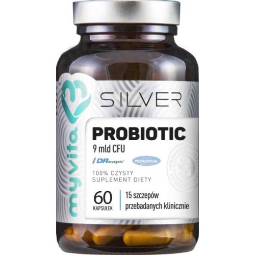 Myvita Silver Probiotic 9 Mld Cfu  60 K odpornść