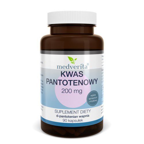 Medverita Kwas Pantotenowy 200 mg  90 kap