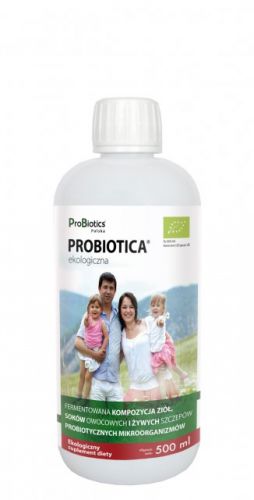 Probiotics Probiotica ekologiczna 500Ml z ziołami