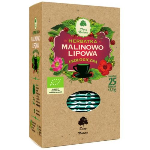 Dary Natury Herbata Malinowo-Lipowa EKO25X2,5G