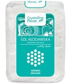 BIO PLANET Sól kłodawska drobno mielona 600 g