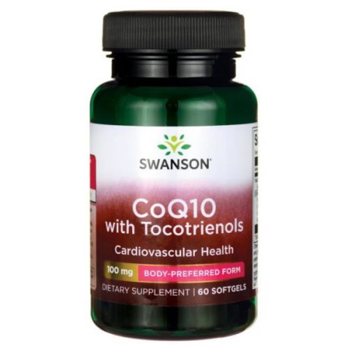 Swanson Koenzym Q10 100 Mg Z Tokotrienolami 10 Mg